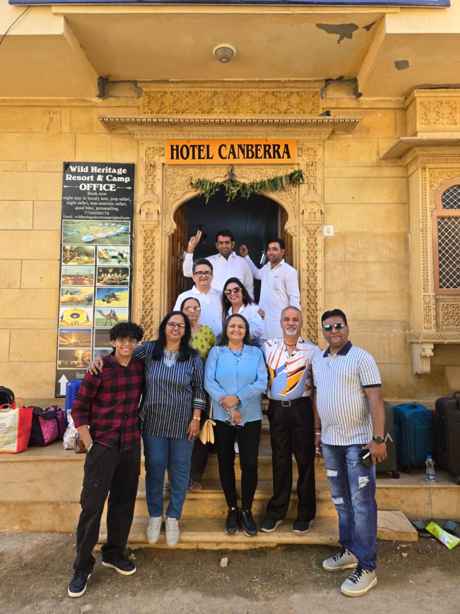 Hotel Canberra Jaisalmer Zewnętrze zdjęcie